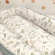 Babynest Waffel Salbei Wiese