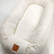 Babynest Waffel Weiße Creme