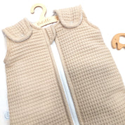 little schlafsack waffelpique Baby Schlafsack Waffel Hellbeige – Betulli