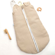 Baby Schlafsack Waffel Hellbeige