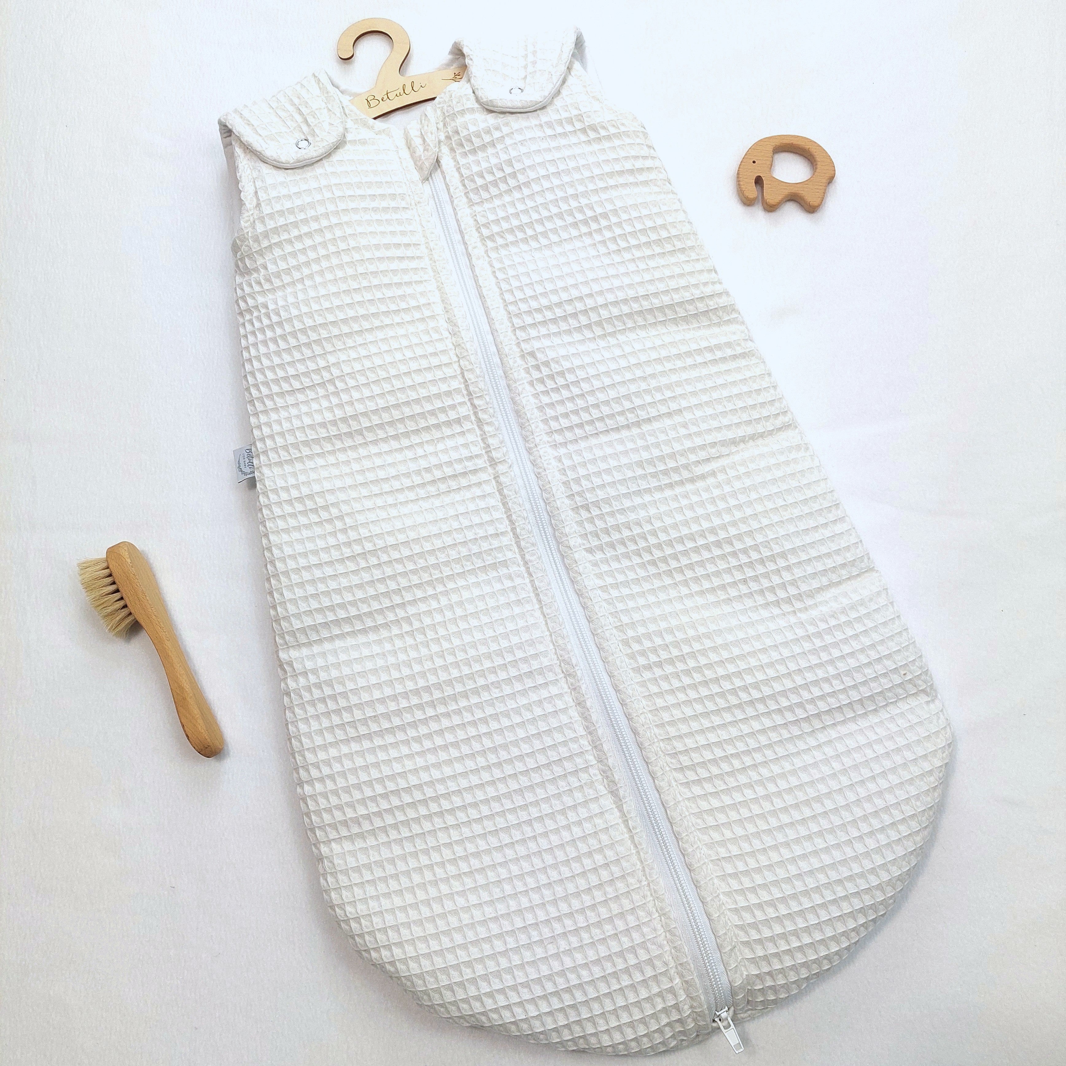 little schlafsack waffelpique Baby Waffel Weiße Creme – Betulli Color:Viola Selbst ist der Hund backorder