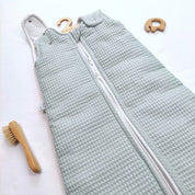 Baby Schlafsack Waffel Salbei Mint