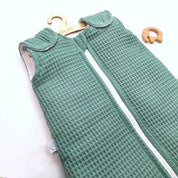 Baby Schlafsack Waffel Altgrün