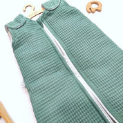 Baby Schlafsack Waffel Altgrün