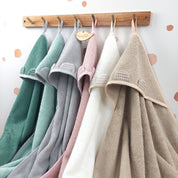 Babyhandtuch mit Kapuze Frottee Hellbeige