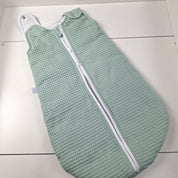 Baby Schlafsack Waffel Salbeigrün