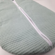 Baby Schlafsack Waffel Salbeigrün