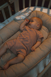 Babynest Waffel Hellbeige