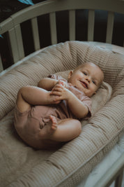 Babynest Waffel Hellbeige