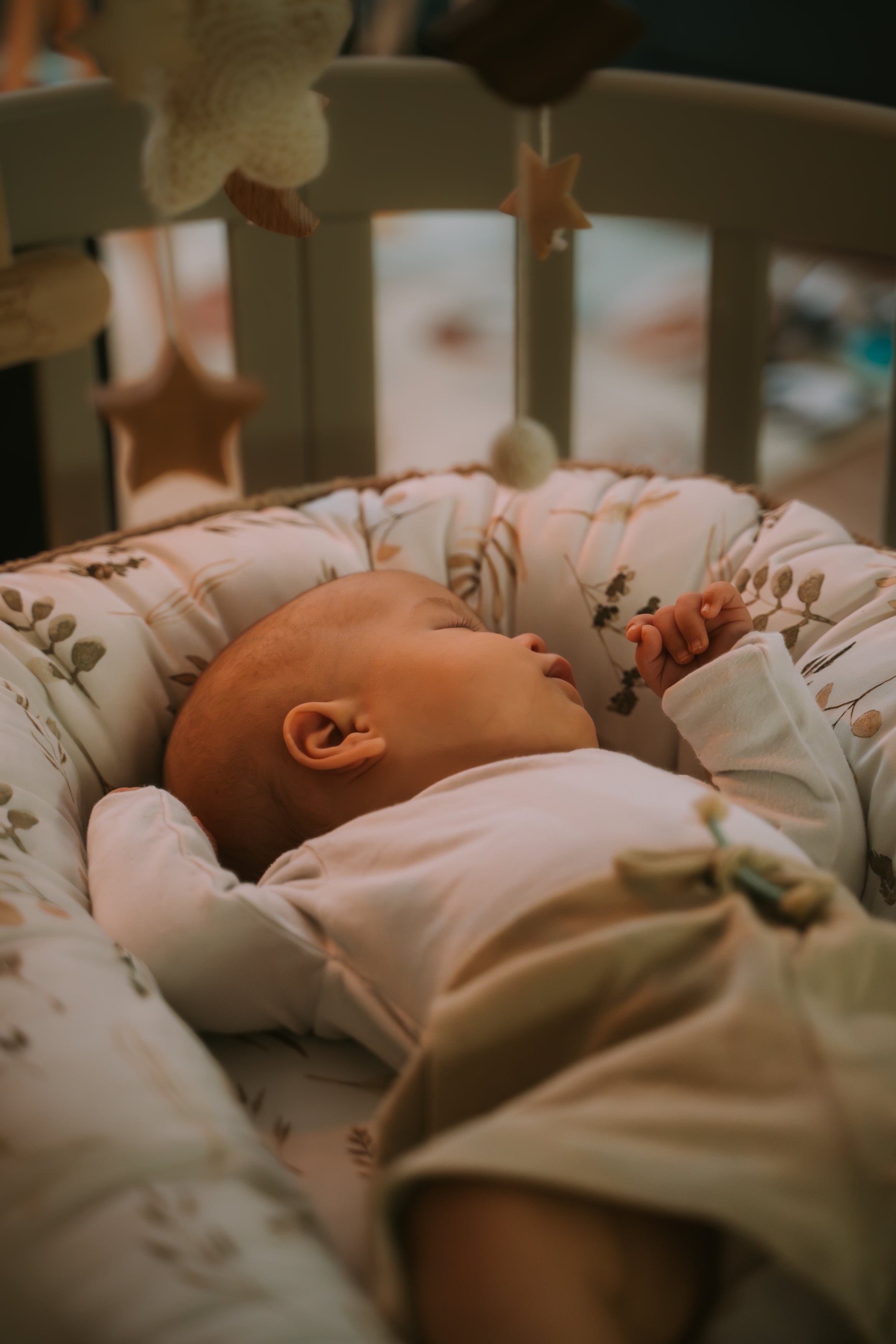 Babynest Waffel Hellbeige Boho