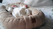 Babynest Waffel Hellbeige