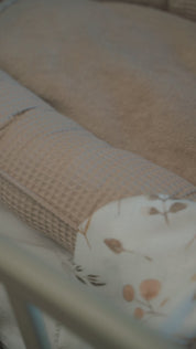 Babynest Waffel Hellbeige