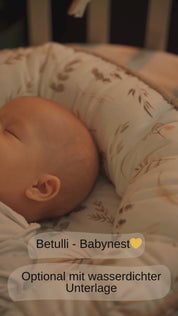 Babynest Waffel Hellbeige Boho