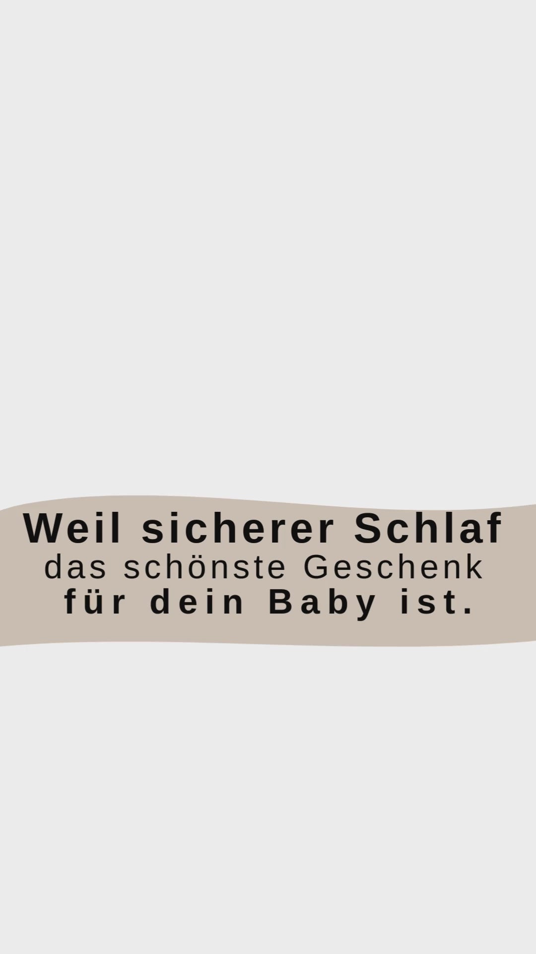 Baby Schlafsack mit Füßen Beige Boho