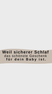 Baby Schlafsack mit Füßen Beige Boho